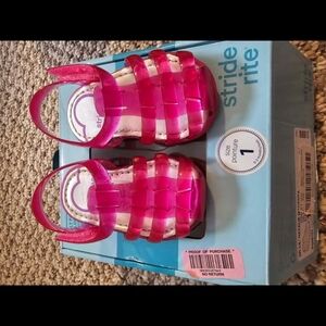 Stride Rite Fuchsia Kids Sandals